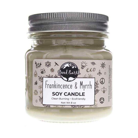 Mason Jar Soy Candle, GOE